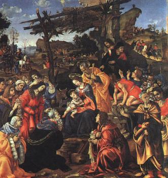 Filippino Lippi : The Adoration of the Magi II